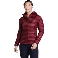 Eddie Bauer ® Microtherm 2.0 Stormdown Daunenjacke mit Kapuze Damen Rot Gr. XS von Eddie Bauer