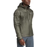 Eddie Bauer ® Microtherm 2.0 Stormdown Daunenjacke mit Kapuze Herren Grün Gr. XXL von Eddie Bauer