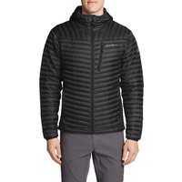 Eddie Bauer ® Microtherm 2.0 Stormdown Daunenjacke mit Kapuze Herren Schwarz Gr. L von Eddie Bauer