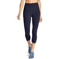 Eddie Bauer ® Movement Lux Capri - High Rise Damen Blau Gr. L von Eddie Bauer