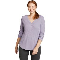 Eddie Bauer ® Myriad Thermal Henleyshirt Damen Violett Gr. XL von Eddie Bauer