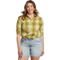 Eddie Bauer ® On The Go Bluse - langarm Damen Gelb Gr. L von Eddie Bauer