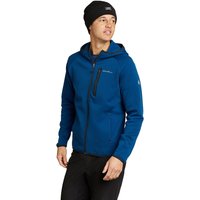 Eddie Bauer ® Outpace Flex Fleecejacke mit Kapuze Herren Blau Gr. S von Eddie Bauer