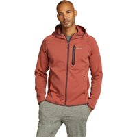 Eddie Bauer ® Outpace Flex Fleecejacke mit Kapuze Herren Rot Gr. M von Eddie Bauer