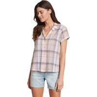 Eddie Bauer ® Packable Camp Bluse - bedruckt Damen Rosa Gr. S von Eddie Bauer