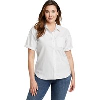 Eddie Bauer ® Pro Creek Bluse - Kurzarm Damen Weiß Gr. M von Eddie Bauer