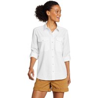 Eddie Bauer ® Pro Creek Bluse - Langarm Damen Weiß Gr. XS von Eddie Bauer