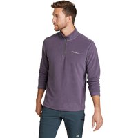 Eddie Bauer ® Quest Fleecepullover mit 1/4-Reissverschluss Herren Violett Gr. L von Eddie Bauer