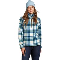 Eddie Bauer ® Quest Fleecepullover mit 1/4-Reissverschluss - bedruckt Damen Grün Gr. S von Eddie Bauer