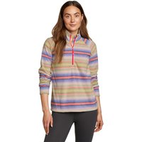 Eddie Bauer ® Quest Fleecepullover mit 1/4-Reissverschluss - bedruckt Damen Violett Gr. S von Eddie Bauer