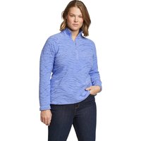 Eddie Bauer ® Quest Fleecepullover mit 1/4-Reissverschluss - bedruckt Damen Violett Gr. XS von Eddie Bauer