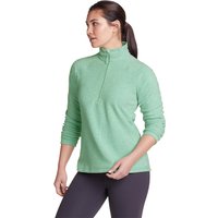 Eddie Bauer ® Quest Fleecepullover mit 1/4 Reissverschluss - uni Damen Blau Gr. XS von Eddie Bauer