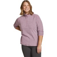 Eddie Bauer ® Quest Fleecepullover mit 1/4 Reissverschluss - uni Damen Violett Gr. S von Eddie Bauer