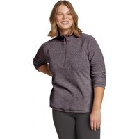 Eddie Bauer ® Quest Fleecepullover mit 1/4 Reissverschluss - uni Damen Violett Gr. XS von Eddie Bauer