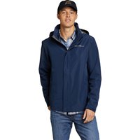 Eddie Bauer ® Rainfoil Regenjacke - packbar Herren Blau Gr. L von Eddie Bauer