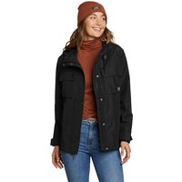 Eddie Bauer ® Rainfoil Utility Regenjacke Damen Schwarz Gr. M von Eddie Bauer