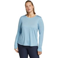 Eddie Bauer ® Resolution Guide Shirt - Langarm Damen Blau Gr. M von Eddie Bauer