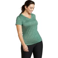 Eddie Bauer ® Resolution Guide T-Shirt mit V-Ausschnitt Damen Grün Gr. L von Eddie Bauer