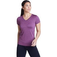 Eddie Bauer ® Resolution Guide T-Shirt mit V-Ausschnitt Damen Violett Gr. L von Eddie Bauer