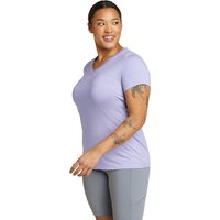Eddie Bauer ® Resolution Guide T-Shirt mit V-Ausschnitt Damen Violett Gr. M von Eddie Bauer