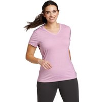 Eddie Bauer ® Resolution Guide T-Shirt mit V-Ausschnitt Damen Violett Gr. XS von Eddie Bauer