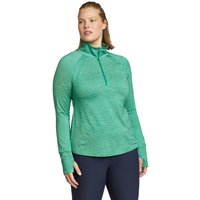 Eddie Bauer ® Resolution Langarmshirt mit 1/4-Reißverschluss Damen Grün Gr. M von Eddie Bauer