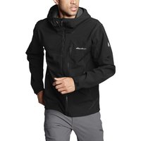 Eddie Bauer ® Sandstone Shield Softshelljacke mit Kapuze Herren Schwarz Gr. S von Eddie Bauer