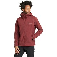 Eddie Bauer ® Sandstone Shield Softshelljacke mit Kapuze Herren Rot Gr. L von Eddie Bauer