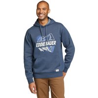 Eddie Bauer ® Signature Kapuzensweatshirt Herren Blau Gr. M von Eddie Bauer