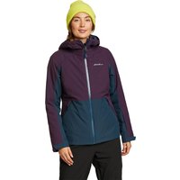 Eddie Bauer ® Ski-in-One Jacke mit Kapuze Damen Blau Gr. S von Eddie Bauer