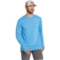 Eddie Bauer ® Solar Foil Langarmshirt Herren Blau Gr. M von Eddie Bauer