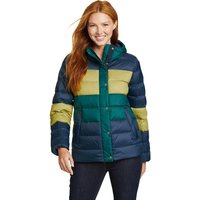 Eddie Bauer ® Stratustherm Daunenjacke mit Kapuze Damen Blau Gr. L von Eddie Bauer