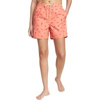 Eddie Bauer ® Tidal Shorts - High Rise - bedruckt Damen Orange Gr. M von Eddie Bauer