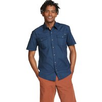 Eddie Bauer ® Timber Edge Ripstop Hemd - kurzarm Herren Blau Gr. S von Eddie Bauer