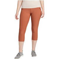 Eddie Bauer ® Trail Tight Capri - High Rise Damen Rot Gr. S von Eddie Bauer