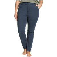 Eddie Bauer ® Voyager Chino - Slim Leg - High Rise - Slightly Cury Damen Blau Gr. 12 von Eddie Bauer