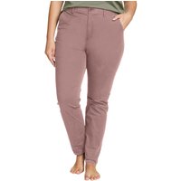 Eddie Bauer ® Voyager Chino - Slim Leg - High Rise - Slightly Cury Damen Violett Gr. 20 von Eddie Bauer