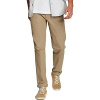 Eddie Bauer ® Voyager Flex Chinohose - Slim Fit Herren Grün Gr. 33 Länge 34 von Eddie Bauer