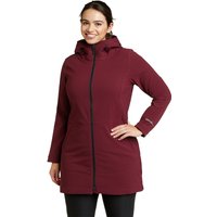 Eddie Bauer ® Windfoil Thermal Trenchcoat Damen Rot Gr. L von Eddie Bauer