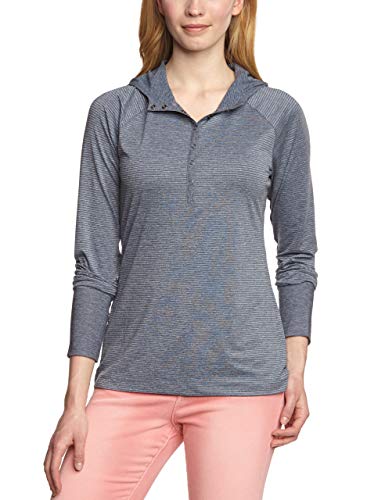 Eddie Bauer Damen 114086 Langarmshirt, Grau (graublau rin), 46 (Herstellergröße: XL) von Eddie Bauer