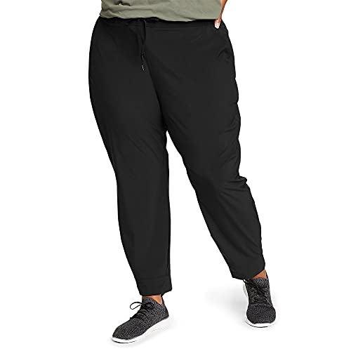 Eddie Bauer Damen Abfahrt Jogger Lässige Hose, Schwarz, X-Groß von Eddie Bauer