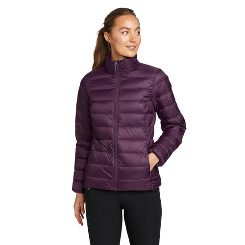 Eddie Bauer Damen CirrusLite Daunenjacke, Tiefe Aubergine recycelt, XXL von Eddie Bauer