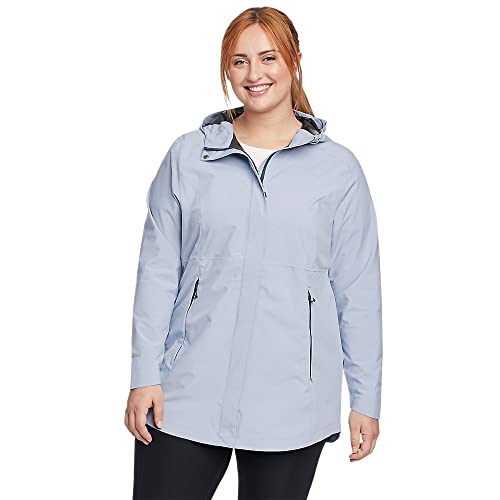 Eddie Bauer Damen Cloud Cap Stretch 2.0 Parka, Blue Smoke, L von Eddie Bauer