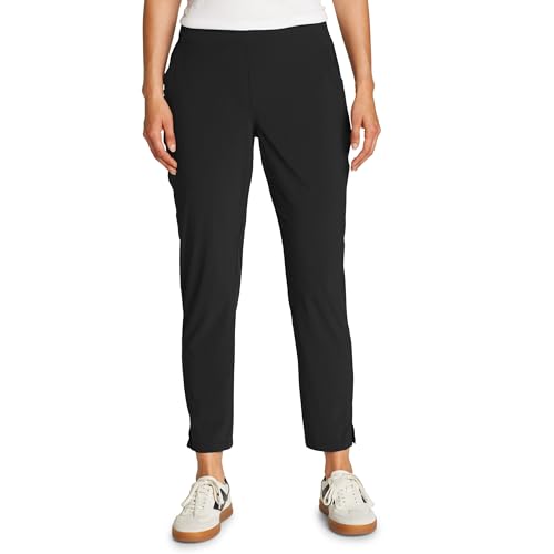 Eddie Bauer Damen Departure Ankle Pants Hose, Schwarz, X-Large von Eddie Bauer