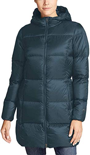 Eddie Bauer Damen Luna Peak Wasserabweisender Daunenparka - Blau - X-Large von Eddie Bauer