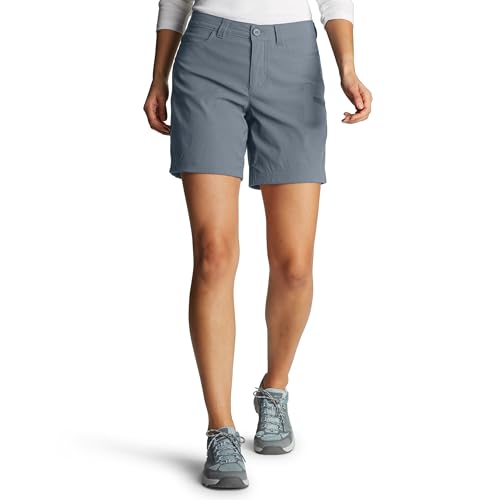 Eddie Bauer Damen Rainier Shorts, Grau (Graphite//Nature's Delight), 40 von Eddie Bauer