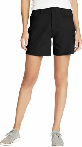 Eddie Bauer Damen Rainier Shorts, true black, 38 von Eddie Bauer