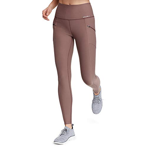 Eddie Bauer Damen Trail Tight Leggings - High Rise, mulberry, M von Eddie Bauer