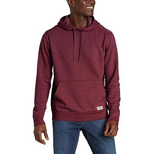 Eddie Bauer Herren Everyday Pullover Hoodie Sweatshirt, Rot, Medium von Eddie Bauer