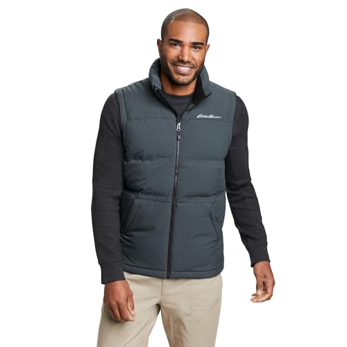 Eddie Bauer Herren Glacier Peak Nahtlose Stretch Weste, Sturm, Large von Eddie Bauer